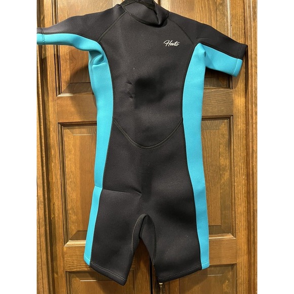 Hevto Kids Wetsuit Full Neoprene Scuba Diving Surfing Water Sports Size 10 - Picture 1 of 5